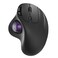 Nulea M501 Wireless Trackball Mouse Rechargeable Ergonomic Easy Thumb Control Precise Smooth Tracking 3 Device Connection Bluetooth or USB Receiver Compatible for PC Laptop Mac Windows