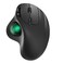Nulea M501 Wireless Trackball Mouse Rechargeable Ergonomic Easy Thumb Control Precise Smooth Tracking 3 Device Connection Bluetooth or USB Receiver Compatible for PC Laptop Mac Windows