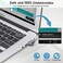 AUEDROT Mouse Jiggler Undetectable Mouse Jiggers USB Mouse Mover with Switch Button Automatic Mouse Wiggler with 2 Jiggle Modes Mouse Mover Device Plug Play Keep ComputerLaptop Awake Gray