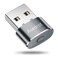 AUEDROT Mouse Jiggler Undetectable Mouse Jiggers USB Mouse Mover with Switch Button Automatic Mouse Wiggler with 2 Jiggle Modes Mouse Mover Device Plug Play Keep ComputerLaptop Awake Gray