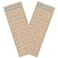 MUBUY-GOL 2 Pack Universal Arabic Keyboard Stickers Transparent Background with Blue Lettering for Computer Laptop Notebook Desktop Replacement Computer Keyboard Stickers Arabic