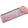 MUBUY-GOL Keyboard Cover for Logitech MX Keys SMX Keys S Combo Wireless KeyboardLogitech MX Keys Advanced Wireless KeyboardLogitech Craft Keyboard Ultra Thin Silicone Keyboard Protective Skin GPink