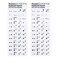 YongMai 2Pcs Korean Keyboard Stickers for PC Computer Laptop Desktop Keyboard Computer Keyboard Replacement Stickers KoreanBlack Font White Background