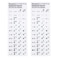 YongMai 2Pcs Korean Keyboard Stickers for PC Computer Laptop Desktop Keyboard Computer Keyboard Replacement Stickers KoreanBlack Font White Background