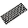 Allinside Black Cover for Apple Magic Keyboard MLA22LLA with US Layout
