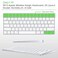 Allinside Black Cover for Apple Magic Keyboard MLA22LLA with US Layout