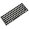 Allinside Black Cover for Apple Magic Keyboard MLA22LLA with US Layout