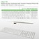 Allinside Black Keyboard Cover for iMac USB Keyboard A1243 MB110LLB
