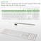 Allinside Black Keyboard Cover for iMac USB Keyboard A1243 MB110LLB