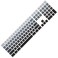 Allinside Ombre Gray Cover for Apple iMac Magic Wireless Keyboard with Numeric Keypad MQ052LLA A1843 US Layout