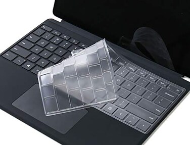 CaseBuy Ultra Thin TPU Keyboard Cover for 2024 Microsoft Surface Pro 11 Tablet 13 Copilot PC Surface Pro 109 8 13 inch Tablet Protector Not Fit Surface Pro Flex