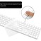 COOSKIN Keyboard Skin for Magic Keyboard A2520 with Numeric Keypad Touch ID