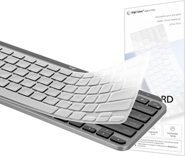 Digi-Tatoo DigiTatoo Keyboard Cover for Logitech MX Keys Mini US Layout Ultra Thin High Transparency Keyboard Cover Keyboard Protector Skin