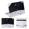 immoenuc IMMOENUC Protective Skin Sticker for 2026 2025 iPad Air M4 M3 13inch Magic Keyboard 3Side ull Coverage Protective Vinyl Decals SelfAdhesivePreCut TopBottomKeyboard PanelEarth Pattern