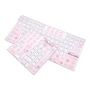PUSOKEI Keyboard Stickers 84108 Keys Replacement Computer Laptop Keycap Stickers for Computer Laptop Notebooketc