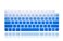 MMDW Silicone Keyboard Protector Cover Skin for iMac 2021 24 Magic Keyboard with Touch ID ModelA24492021 ReleasedWireless Magic Keyboard ModelA2450 2021 ReleasedGradient Blue