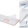 Digi-Tatoo Not for 2024 Release A3119 Keyboard Cover for iMac Magic Keyboard Europe Layout 7 Shape Enter KeyModel A2520 Touch ID Version with Numeric Key Ultra Thin Clear Protector Skin