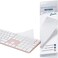 Digi-Tatoo Not for 2024 Release A3119 Keyboard Cover for iMac Magic Keyboard Europe Layout 7 Shape Enter KeyModel A2520 Touch ID Version with Numeric Key Ultra Thin Clear Protector Skin