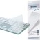 Digi-Tatoo Not for 2024 Release A3119 Keyboard Cover for iMac Magic Keyboard Model A2520 Touch ID with Numeric Key Ultra Thin Protective and Clear Keyboard Cover Protector Skin