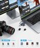 uni SD Card Reader HighSpeed USB C to Micro SD Card Adapter USB 30 Dual Slots Memory Card Reader for SDMicro SDSDHCSDXCMMC Compatible with MacBook ProAir Chromebook Android Galaxy