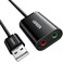 UGREEN USB to Audio Jack Sound Card Adapter with Dual TRS 3Pole 35mm Headphone and Microphone USB to Aux 35mm External Audio Converter for Windows Mac Linux PC Laptops Desktops PS5 Switch 2