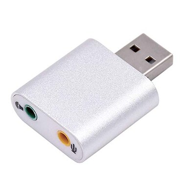 Onwon USB Audio Adapter with 35mm SpeakerHeadphone and Microphone Jacks Plug and Play No External Drivers Campatible with Windows Mac Linux and Chromebook