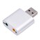 Onwon USB Audio Adapter with 35mm SpeakerHeadphone and Microphone Jacks Plug and Play No External Drivers Campatible with Windows Mac Linux and Chromebook