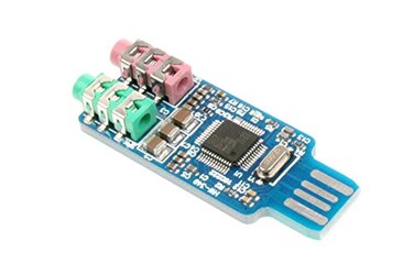 NOYITO CM108 USB Sound Card Chip DriveFree Computer External Sound Card Module
