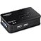 TRENDnet 2Port USB KVM Switch TK207K Control Two Computers with One Set of Console Controls 2048 x 1536 Resolution 60Hz Refresh Rate All Required Cabling Included Black