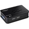 TRENDnet 2Port USB KVM Switch TK207K Control Two Computers with One Set of Console Controls 2048 x 1536 Resolution 60Hz Refresh Rate All Required Cabling Included Black
