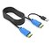 MT-VIKI MTVIKI 2in 1 USB HDMI KVM Cable 3m10ft for USB KVM Cable HDMI