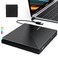 ORIGBELIE External CD DVD Drive Portable USB C A USB 30 DVD RW Player Burner Reader Writer Optical CD ROM Disc Drive for MacBook Laptop iMac Desktop PC Windows 111087XP Linux Mac OS