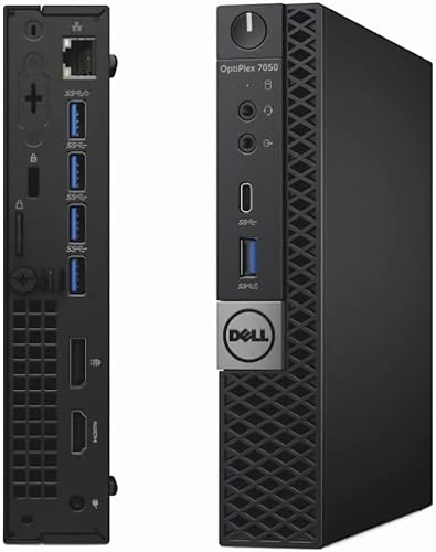 ديل Dell Optiplex 7050 Micro Form Factor Desktop Computer 512GB 16GB Refurbished