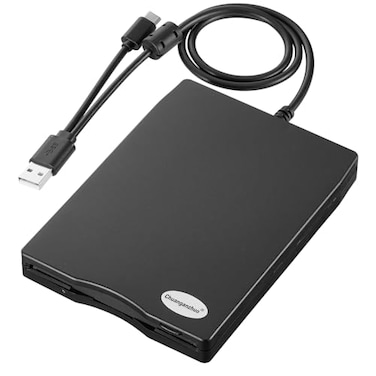 Chuanganzhuo Floppy Disk Reader 35 inch USB Floppy Disk Drive External 3 12 Floppy disc Reader Portable Floppy Diskette Drive USB C for PC Laptop Notebook Computer with Windows 1110Frosted Texture 35