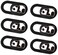 SIREG Webcam Cover Slide Ultra Thin Cute Panda Web Camera Cover fits LaptopTabletComputer Smartphone Protect Your Privacy and SecurityStrong Adhesive