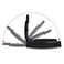 Ruiwaer 4PCS Protective Lens Privacy Cover Shutter Universal Webcam Cover Desktop Computer External Webcam Lens Cover Shutter Cap Hood Streaming Web Camera Privacy Cover Clip Black