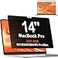 Mamol Privacy Screen for MacBook Pro 14 Inch 20212026 M5 M4 M4 Pro M4 Max M3 M3 Pro M3 Max M2 Pro M2 Max M1 Pro M1 Max Magnetic Removable Anti Blue Light Glare Screen Protector