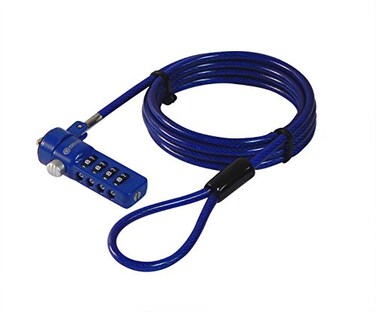 Sendt Blue NotebookLaptop Combination Lock Security Cable