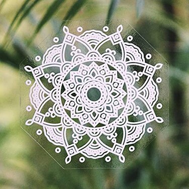 Gypsy Dreaming Mandala Sticker Wild Flower