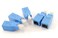 CABLESONLINE ATLANTIC CablesOnline 5Pack Console Rollover Adapter for RJ45 Ethernet Network Cables UXRO11C5