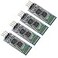 ACEIRMC 4pcs HC06 RS232 4 Pin Wireless Bluetooth Serial RF Transceiver Module BiDirectional Serial Channel Slave Mode for Arduino