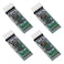 Diitao 4PCS Bluetooth Module BT Modules 6 Pin Wireless RF Transceiver Long Range Bluetooth Transceiver for Arduino HC05