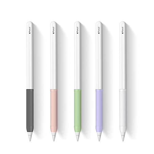 Litumfen Litumfen 5 Pack Ipencil Grips Silicone Holder Sleeve With Apple Pencil 1st And 2