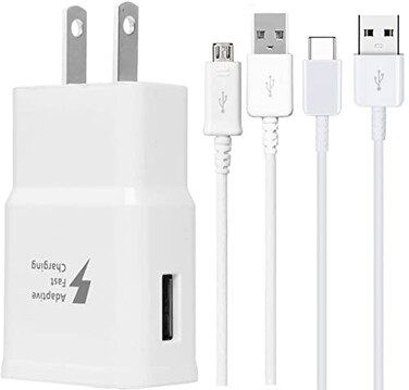 WGHWQ Designed for Samsung Galaxy TabletAdaptive Fast Charger for Samsung Galaxy Tab A 101807097Tab E TabletS7S7 Edge S6S6Note 4 Tab S 105A 974 and More