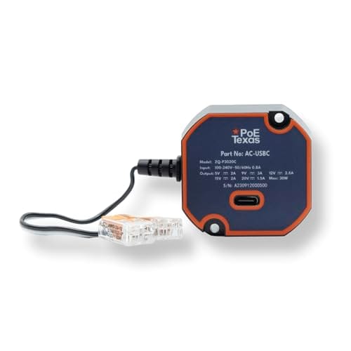بويتكسس Poetexas Inwall Ac To usb-c Power Adapter usbc