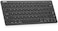 Arteck UltraSlim Bluetooth Keyboard Compatible with iPad 102inchiPad AiriPad 97inchiPad ProiPad mini iPhone and Other Bluetooth Enabled Devices Including iOS Android Windows Black
