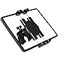 Timewall Tablet Phone Mount with Clamp Black 5129