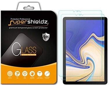 Supershieldz 2 Pack Designed for Samsung Galaxy Tab S4 105 inch Screen Protector Tempered Glass 033mm Anti Scratch Bubble Free