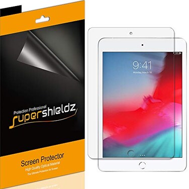 Supershieldz 3 Pack Designed for Apple iPad Mini 5 2019 and iPad Mini 4 Screen Protector High Definition Clear Shield PET