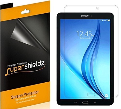 supershieldz Supershieldz 3 Pack Designed For Samsung Galaxy Tab E Screen Protector Anti Glare And Anti Fi